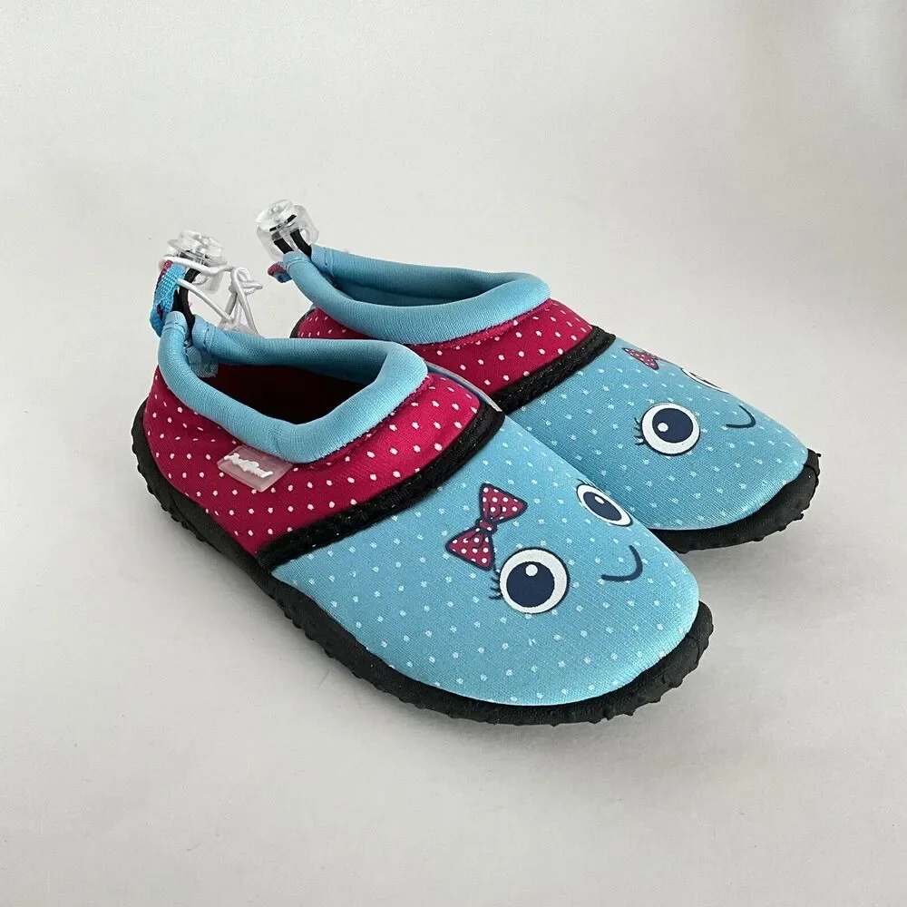 Just Speed Water Shoe Quick Dry Beach Pool Blue Kids 8